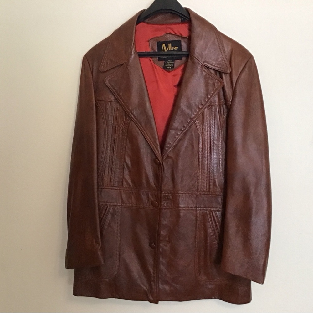 Vintage 70’s Adler Cabretta Glove Leather Jacket Blazer